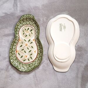 Temp-tations by Tara Temptations by Tara Snack Plates Old World Green